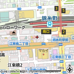 個室居酒屋 晴れる屋 錦糸町店周辺の地図
