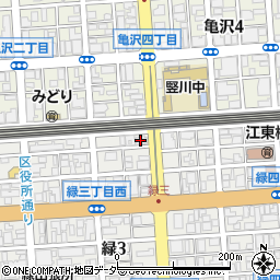 バームハイツ錦糸町周辺の地図