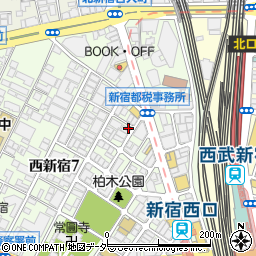 ミクラ西新宿ビル周辺の地図