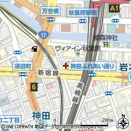 東京都千代田区神田須田町2丁目3周辺の地図