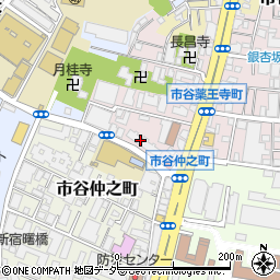 東京都新宿区市谷薬王寺町20周辺の地図