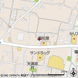 山梨県甲州市塩山下塩後841周辺の地図