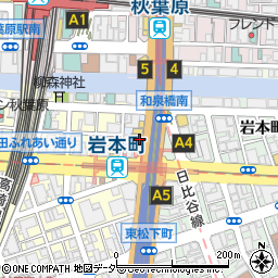 東京都千代田区神田岩本町1周辺の地図