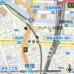 東京都千代田区神田須田町2丁目1周辺の地図