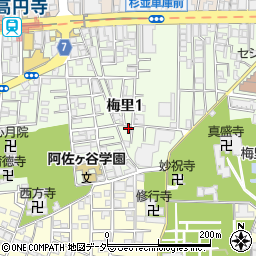 サンライト新高円寺周辺の地図