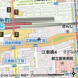 ファミリーマート錦糸町店周辺の地図
