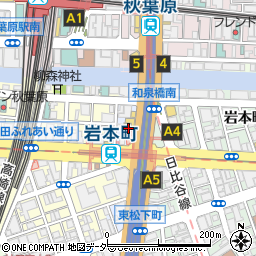 デイリーヤマザキ神田岩本町店周辺の地図