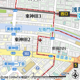 東京都中央区日本橋馬喰町2丁目4-7周辺の地図