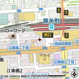 錦糸町 お好み焼き＆もんじゃ TEPPAN職人周辺の地図