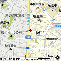 お弁当一番松江店周辺の地図