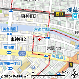 東京都中央区日本橋馬喰町2丁目4-11周辺の地図