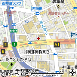 東京都千代田区神田神保町3丁目2周辺の地図