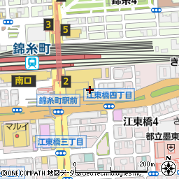 錦糸町さくら眼科周辺の地図