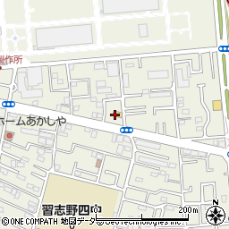 ファミリーマート東習志野三丁目店周辺の地図