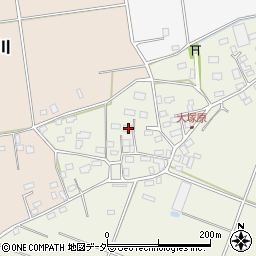 千葉県旭市大塚原1168周辺の地図