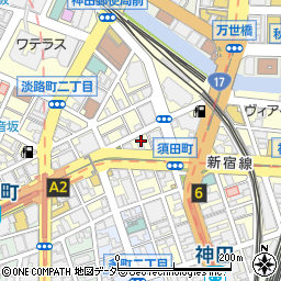 東京都千代田区神田須田町1丁目3周辺の地図