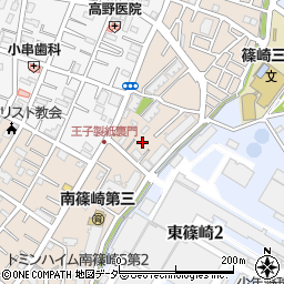 東京都江戸川区下篠崎町1周辺の地図