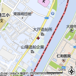 藤代繁造船所周辺の地図