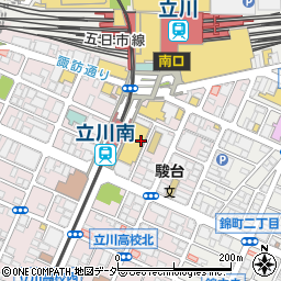 東京都立川市柴崎町3丁目6周辺の地図