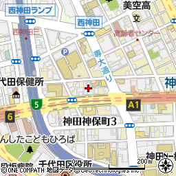 東宝土地株式会社東京本社周辺の地図