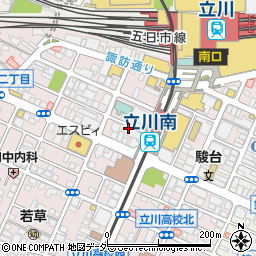 柴崎町食糧販売所周辺の地図