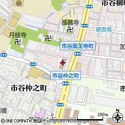 東京都新宿区市谷薬王寺町20-40周辺の地図