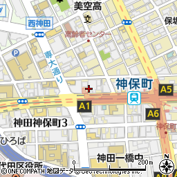 東京都千代田区神田神保町2丁目4周辺の地図