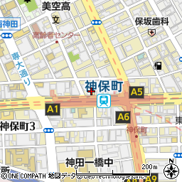 セブンイレブン神田神保町２丁目店周辺の地図