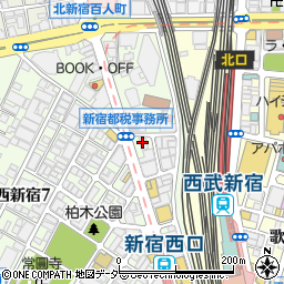 株式会社トトモニ　新宿校周辺の地図