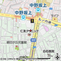 株式会社矢野経済研究所　営業本部周辺の地図
