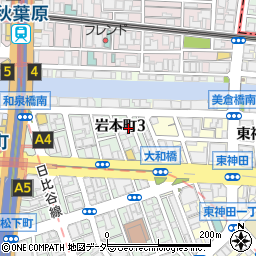 千代田タワーＡＮＮＥＸ周辺の地図