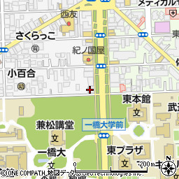 ガスト国立駅前店周辺の地図