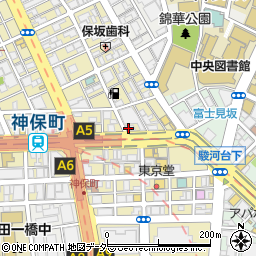 焼肉ライク 神保町店周辺の地図