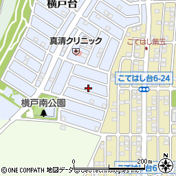 千葉県千葉市花見川区横戸台19-5周辺の地図