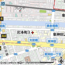 東京都千代田区東神田2丁目2-1周辺の地図