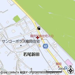 山梨県韮崎市龍岡町若尾新田484周辺の地図