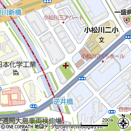 小松川神社周辺の地図
