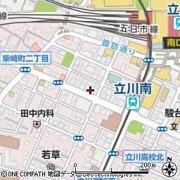 第一生命保険株式会社立川支社周辺の地図