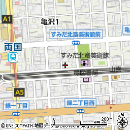 東京都墨田区亀沢1丁目3-1周辺の地図