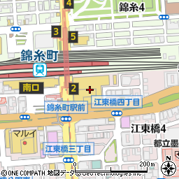 錦糸町ロフト周辺の地図