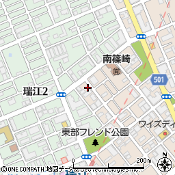 東京都江戸川区南篠崎町3丁目10-10周辺の地図