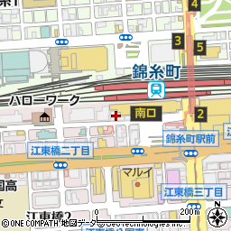 世界の山ちゃん 錦糸町南口店周辺の地図