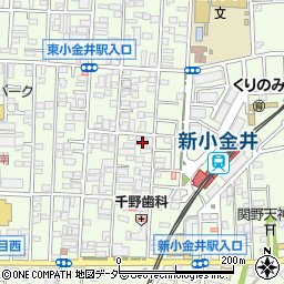 東京都小金井市東町4丁目20-14周辺の地図
