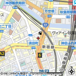 東京都千代田区神田須田町1丁目5周辺の地図