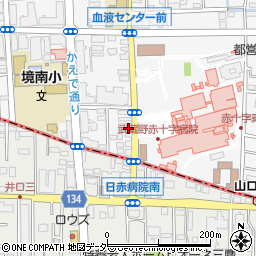 武蔵野内科周辺の地図