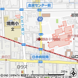 武蔵野内科周辺の地図