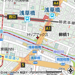 エンドー鞄株式会社東京支店周辺の地図