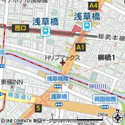 エンドー鞄株式会社東京支店周辺の地図