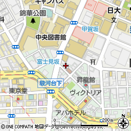 東京古書会館周辺の地図