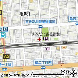 東京都墨田区亀沢1丁目3-14周辺の地図